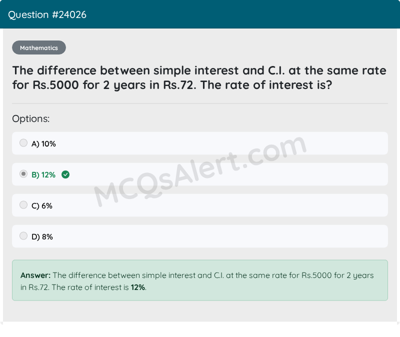 Question Screenshot