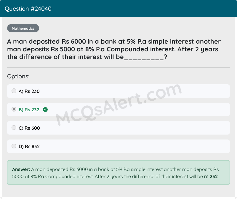 Question Screenshot