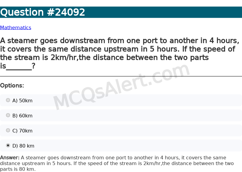 Question Screenshot