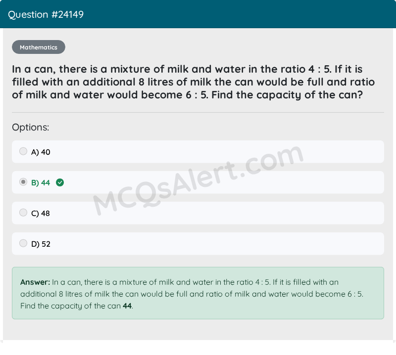 Question Screenshot