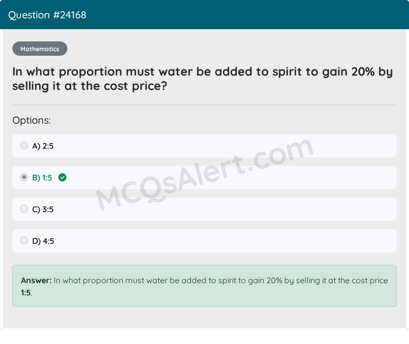 Question Screenshot