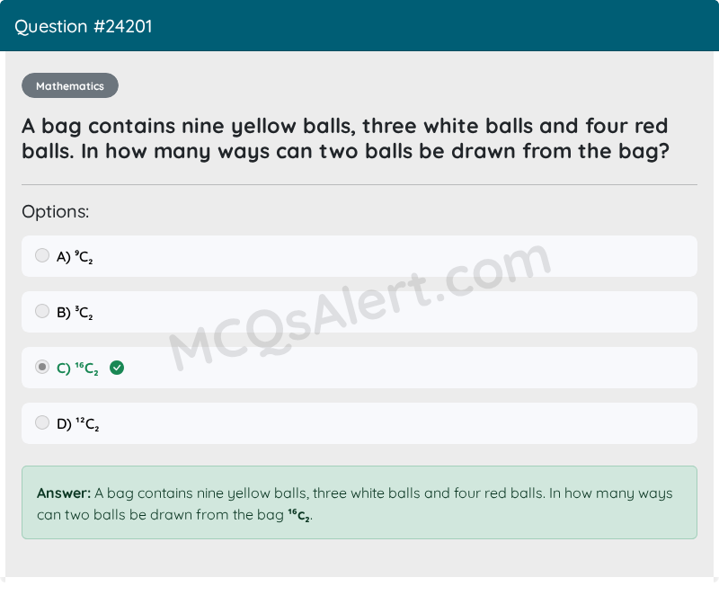 Question Screenshot