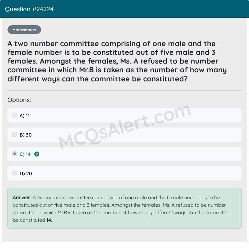 Question Screenshot