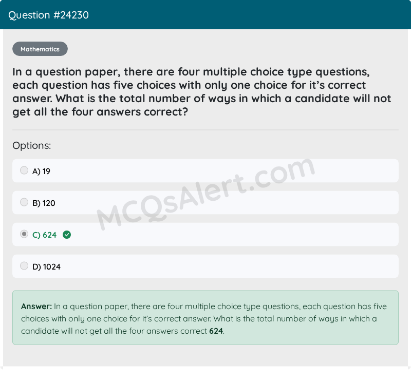 Question Screenshot