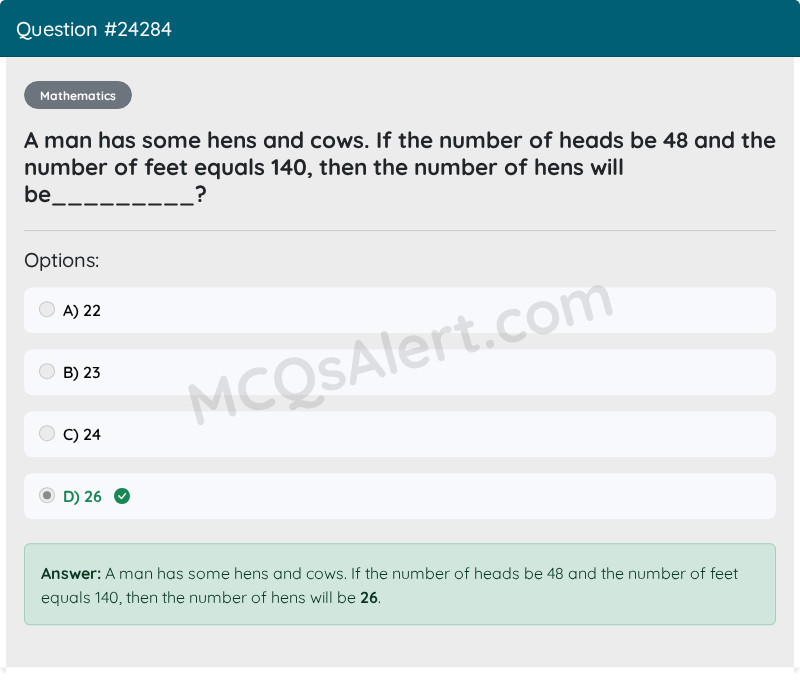 Question Screenshot