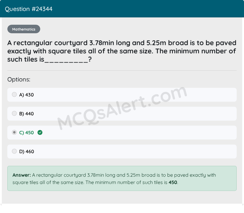Question Screenshot