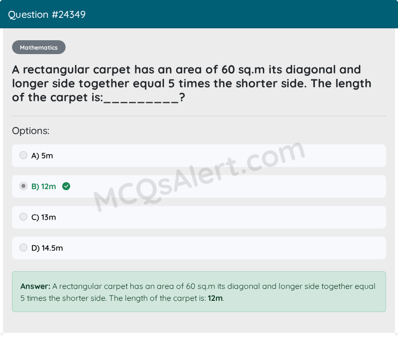 Question Screenshot