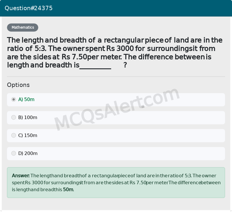 Question Screenshot
