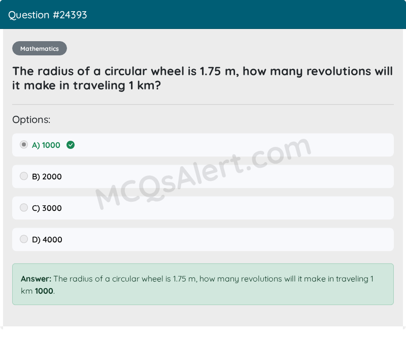 Question Screenshot