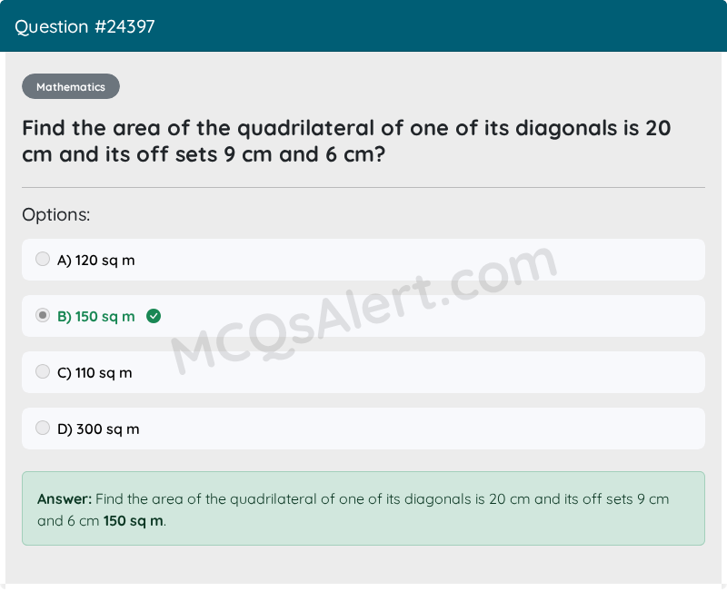 Question Screenshot