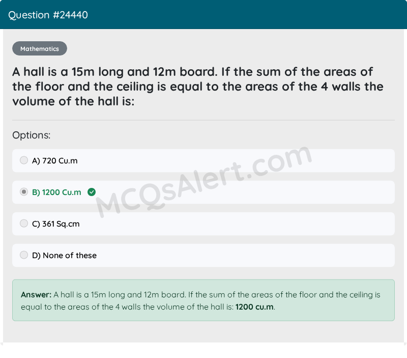 Question Screenshot