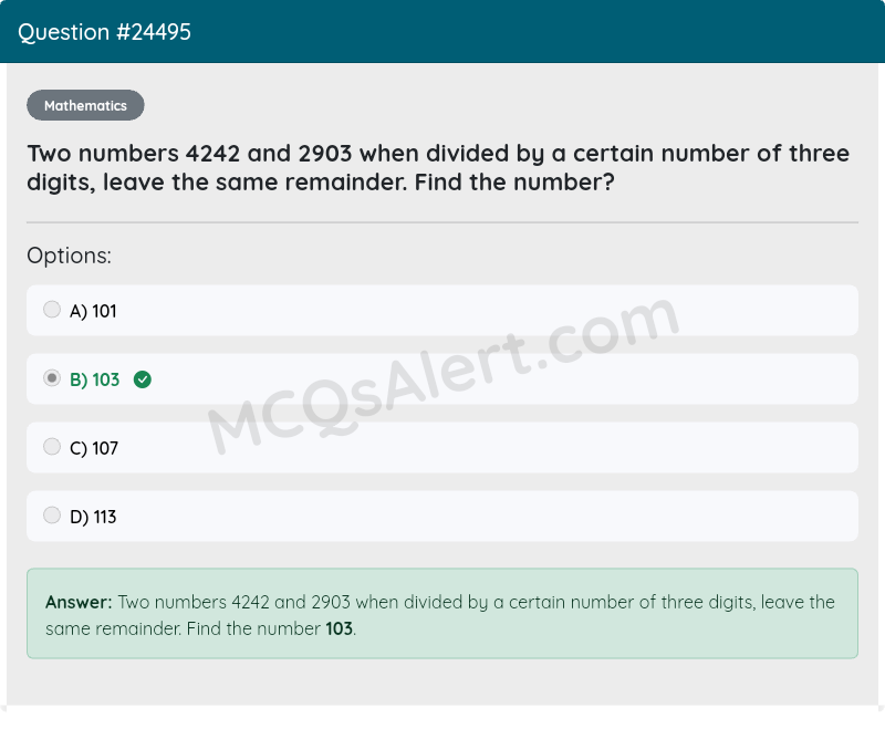 Question Screenshot