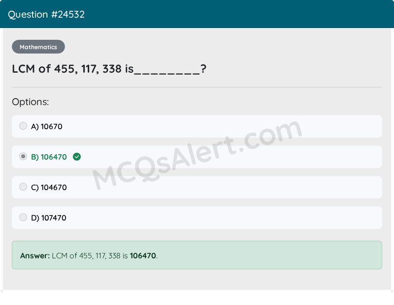 Question Screenshot