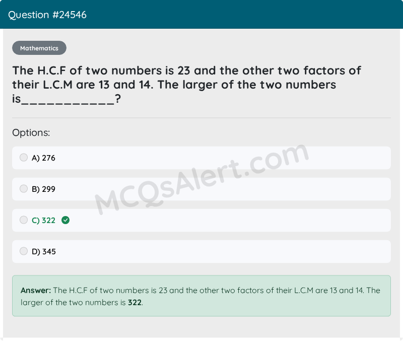Question Screenshot