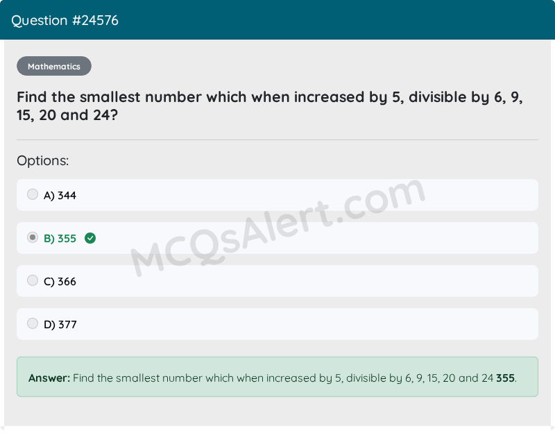 Question Screenshot