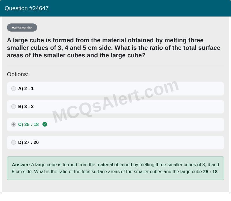 Question Screenshot