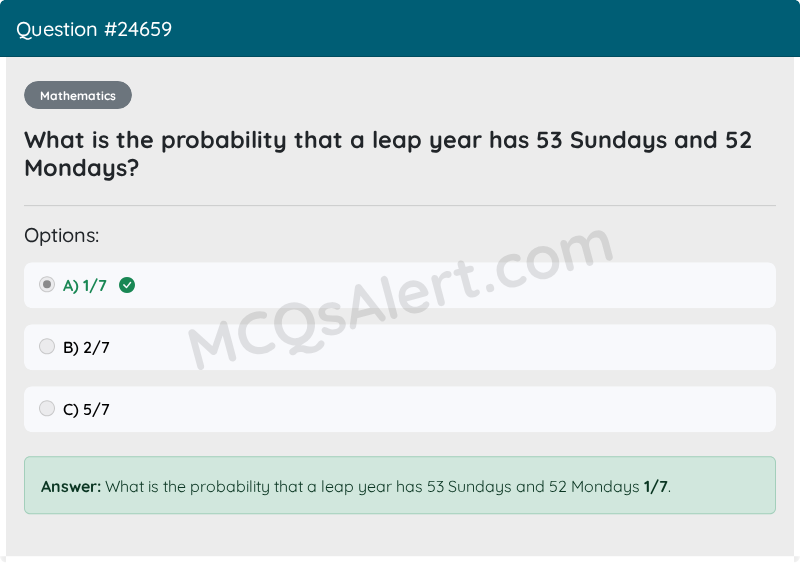 Question Screenshot