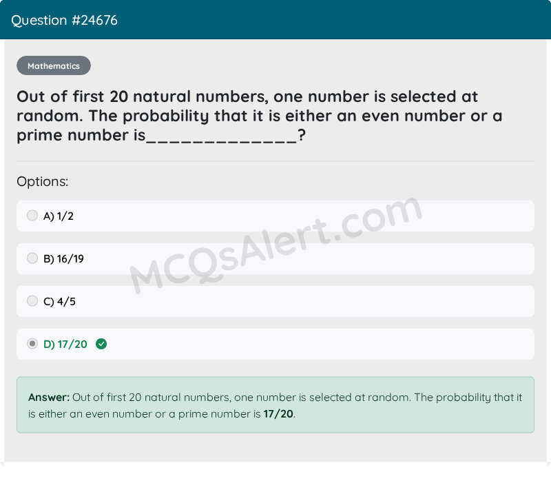 Question Screenshot