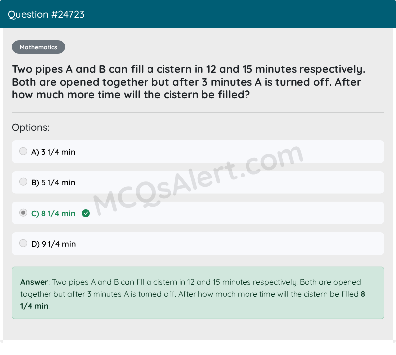 Question Screenshot