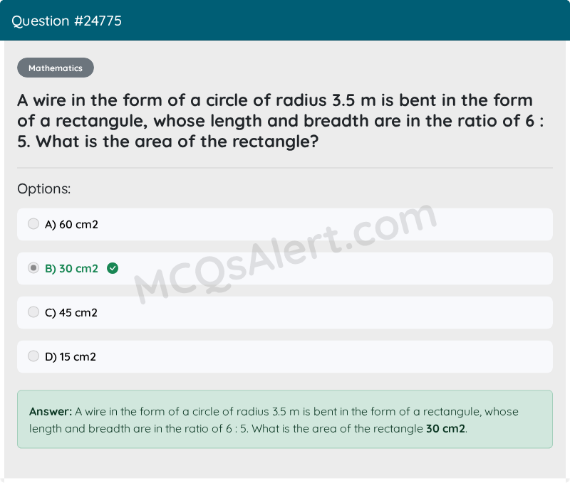 Question Screenshot
