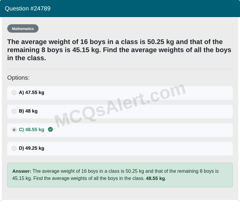 Question Screenshot
