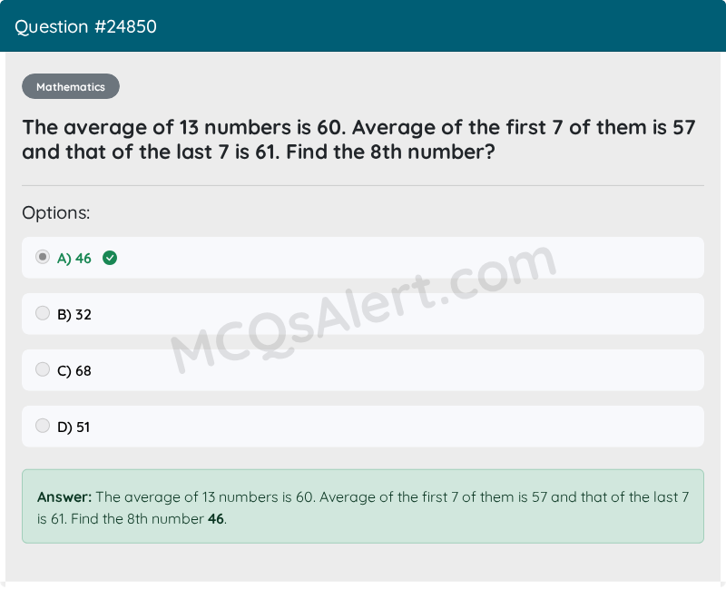 Question Screenshot