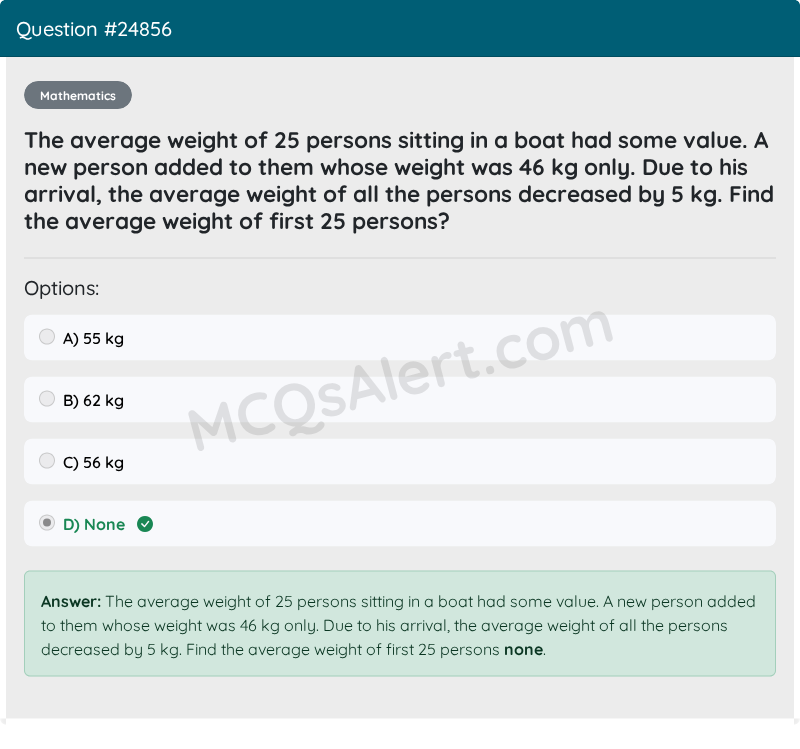 Question Screenshot
