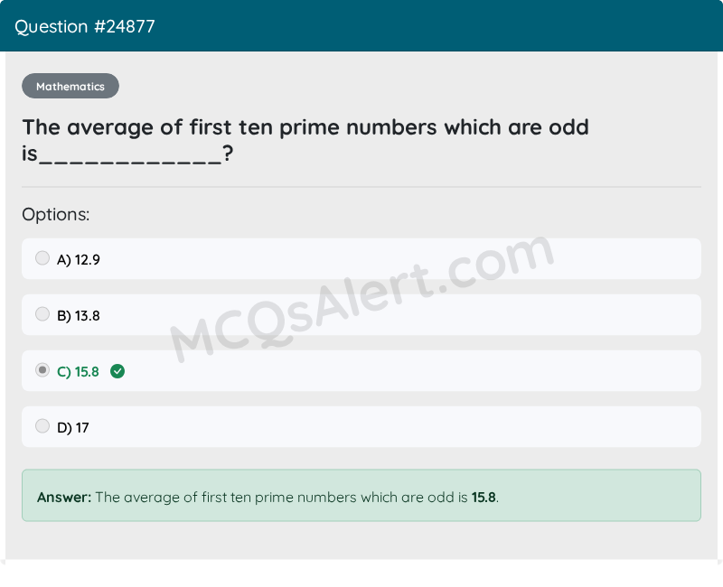 Question Screenshot