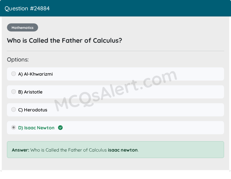 Question Screenshot