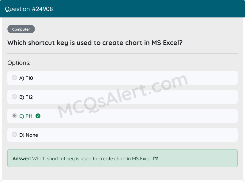 Question Screenshot