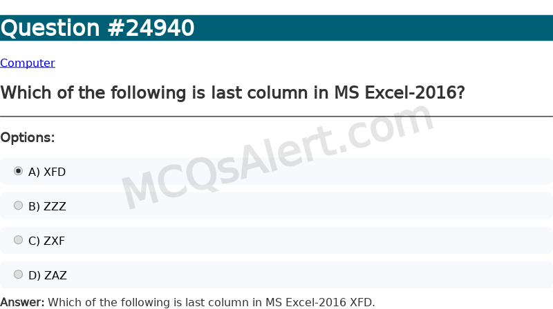 Question Screenshot