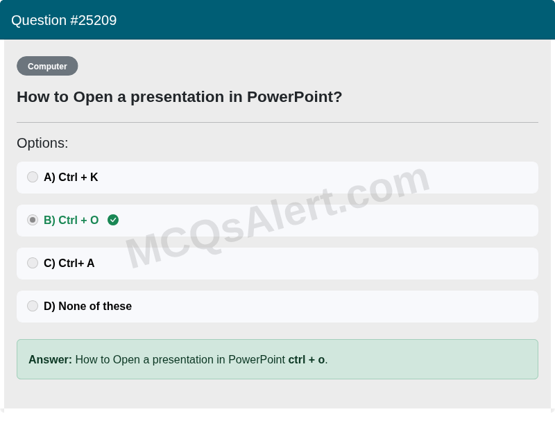 Question Screenshot
