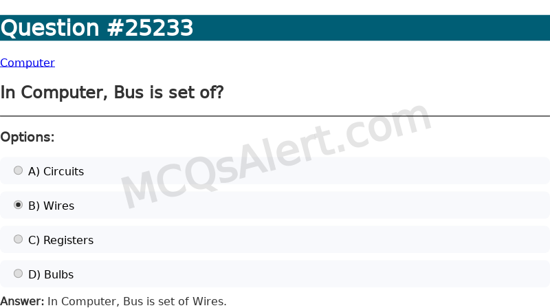 Question Screenshot