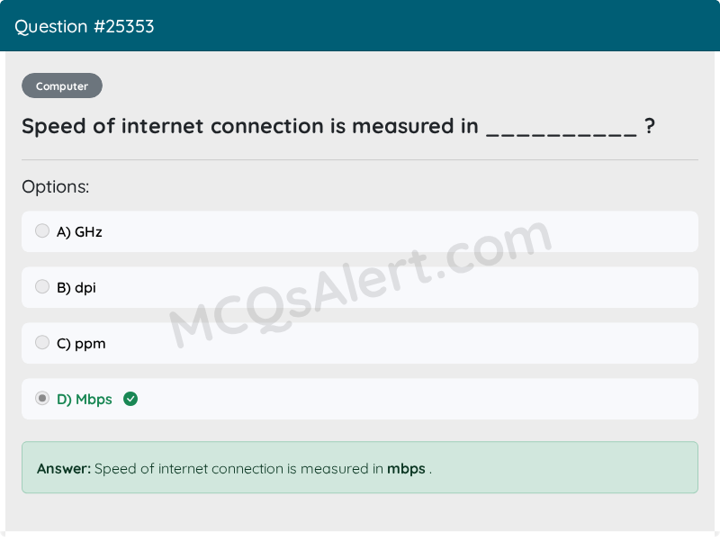 Question Screenshot
