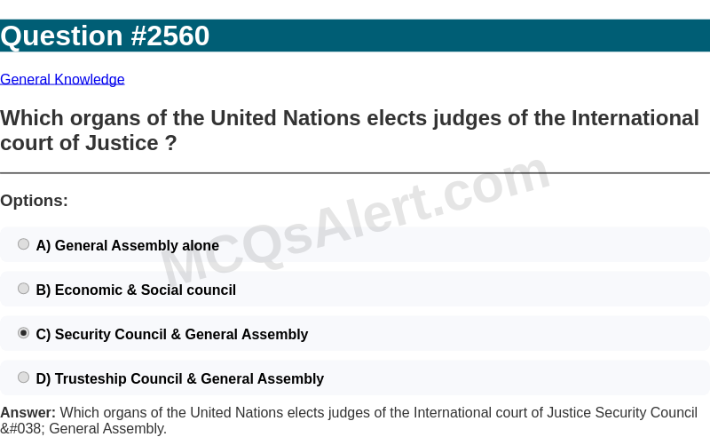 Question Screenshot