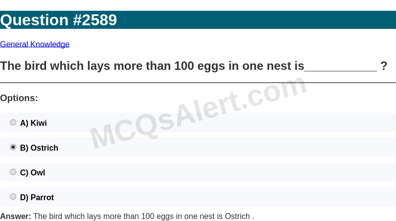 Question Screenshot
