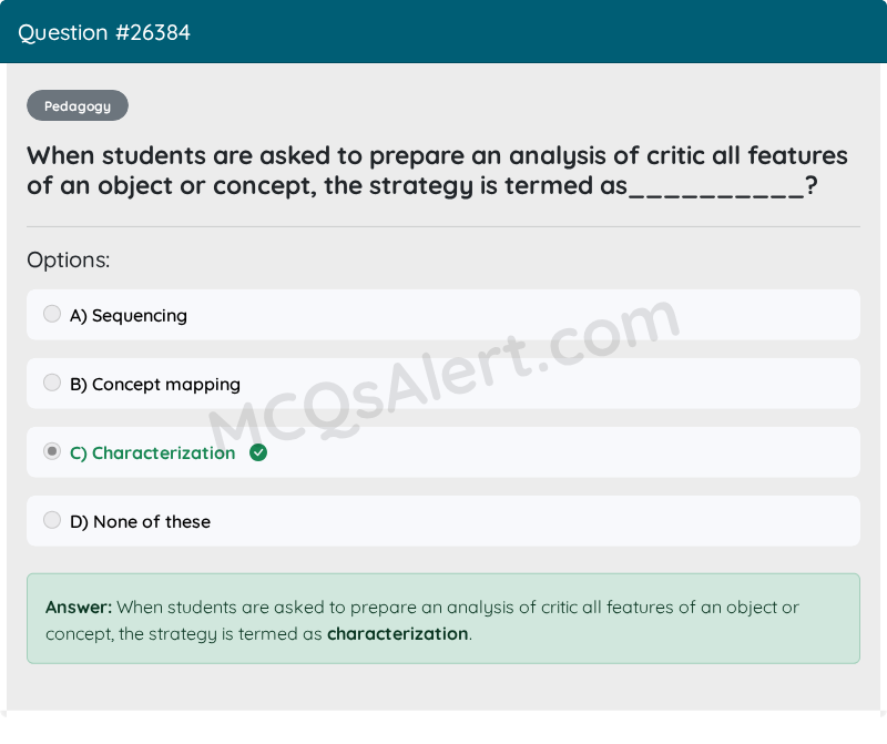 Question Screenshot