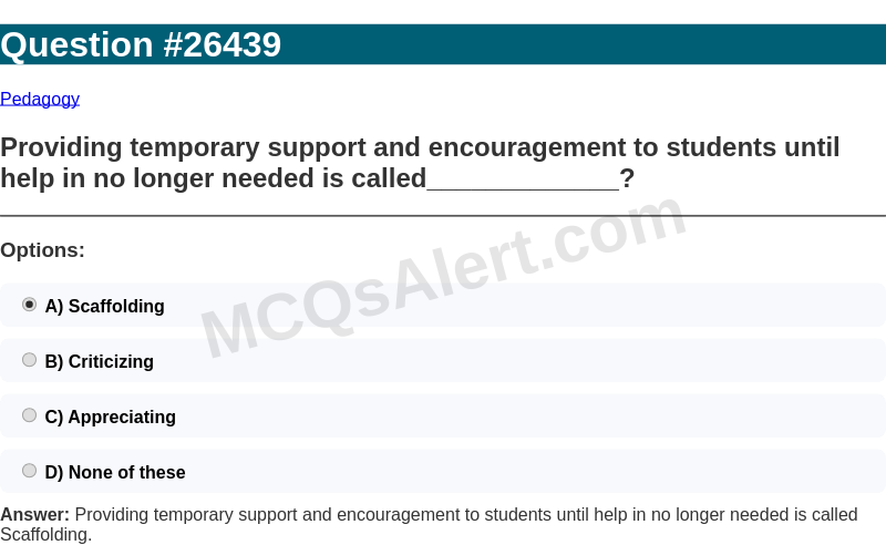 Question Screenshot