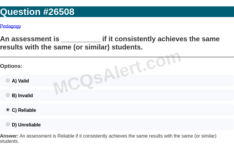 Question Screenshot