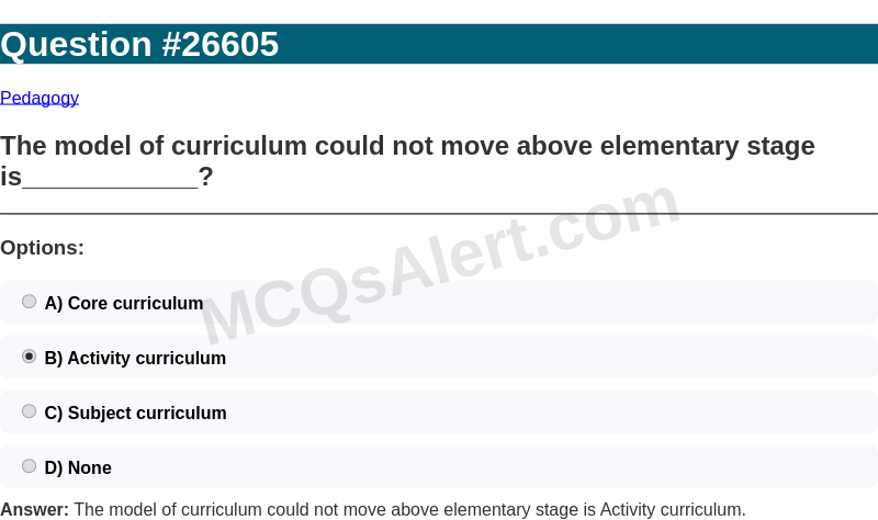 Question Screenshot
