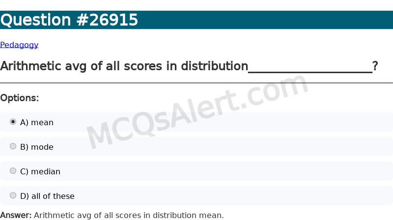 Question Screenshot