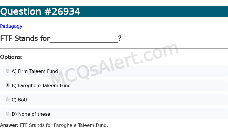 Question Screenshot