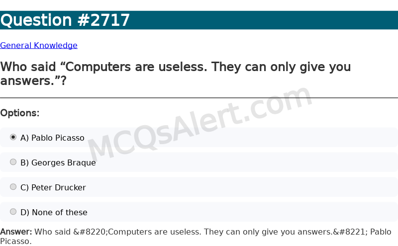 Question Screenshot