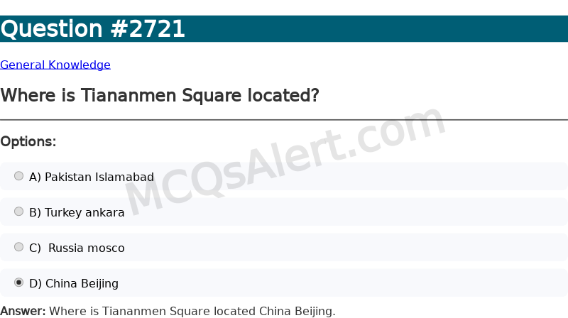 Question Screenshot