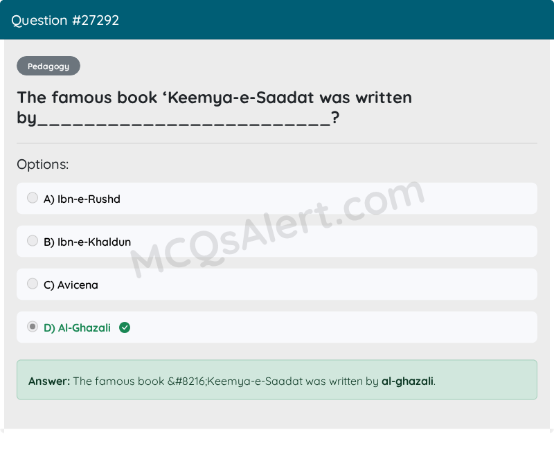 Question Screenshot