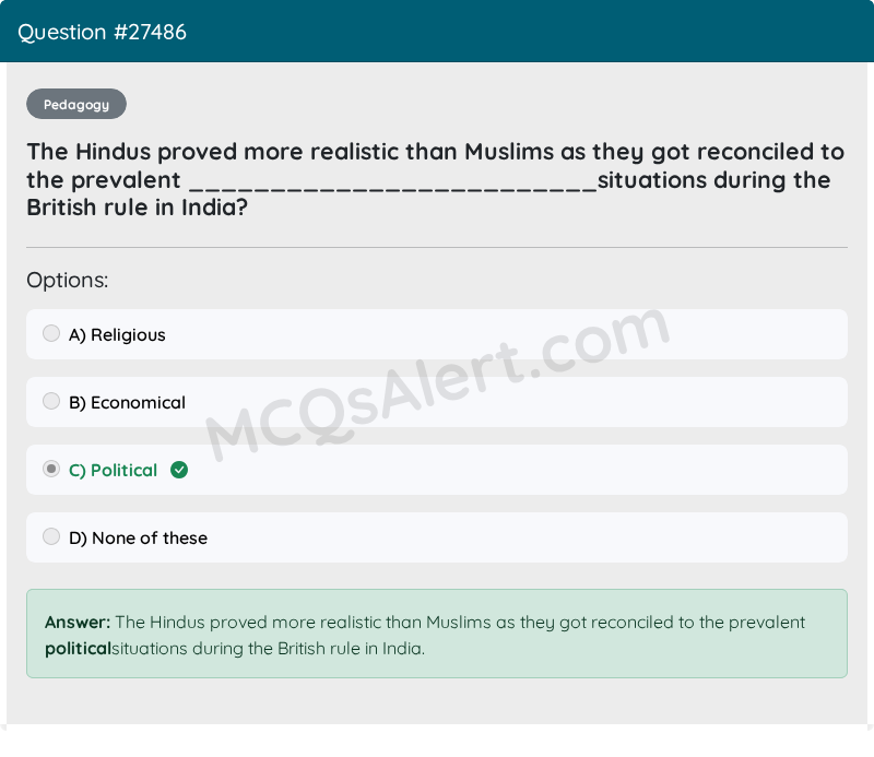 Question Screenshot