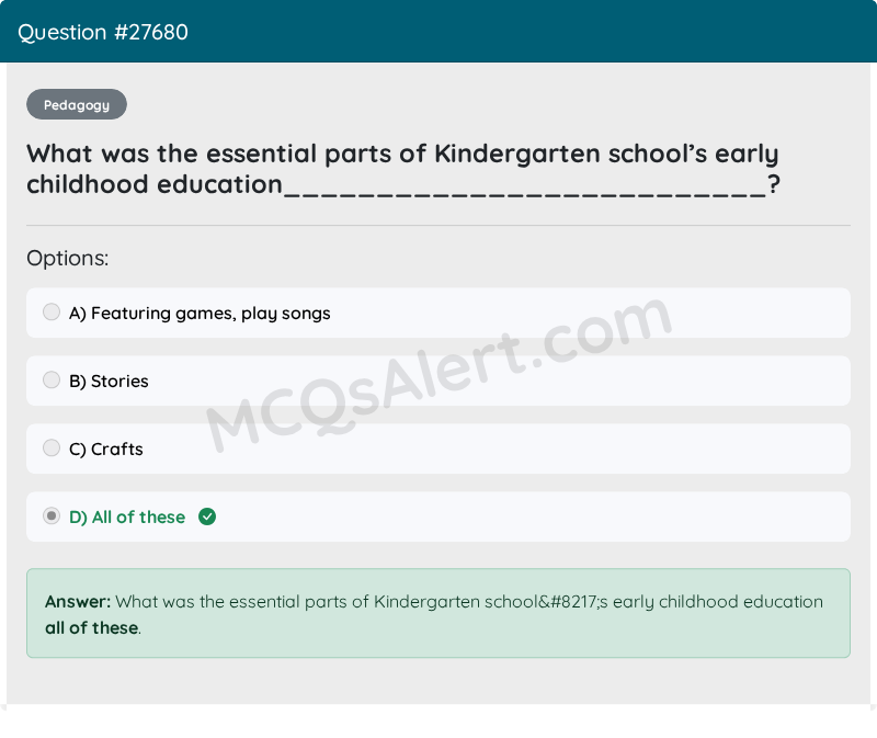 Question Screenshot
