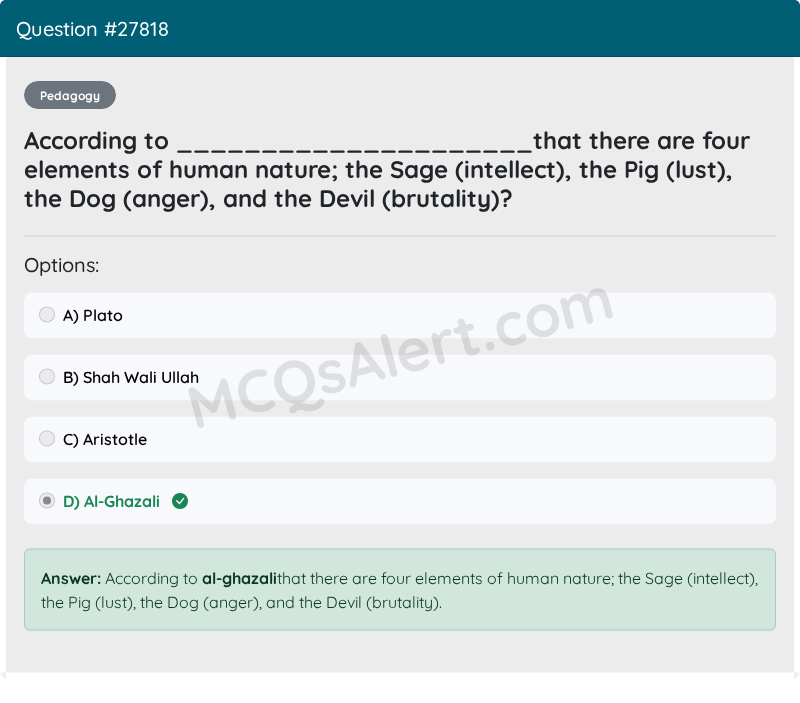 Question Screenshot