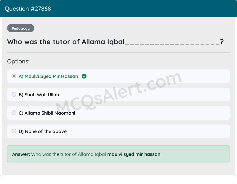 Question Screenshot