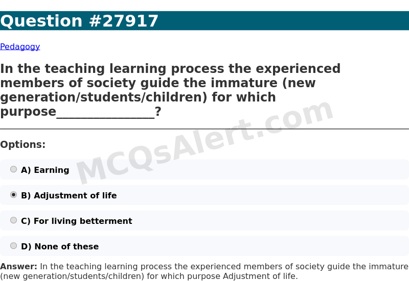 Question Screenshot